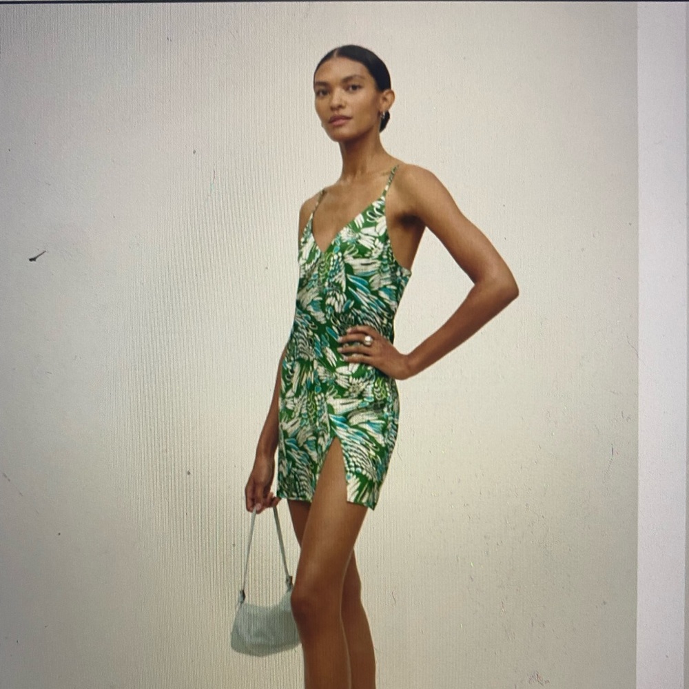 Reformation Silk Dress